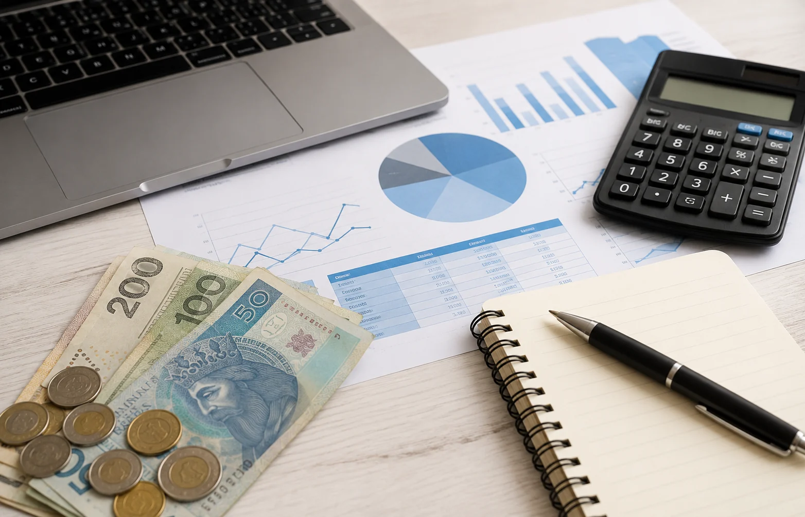 Rentowność usług w gabinecie – złotówki, kalkulator i analiza finansowa usług